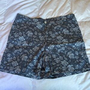 Floral print shorts